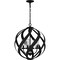 Quoizel Blacksmith Outdoor Pendant 4 Lights Earth Black BMS3520EK - alternate 1